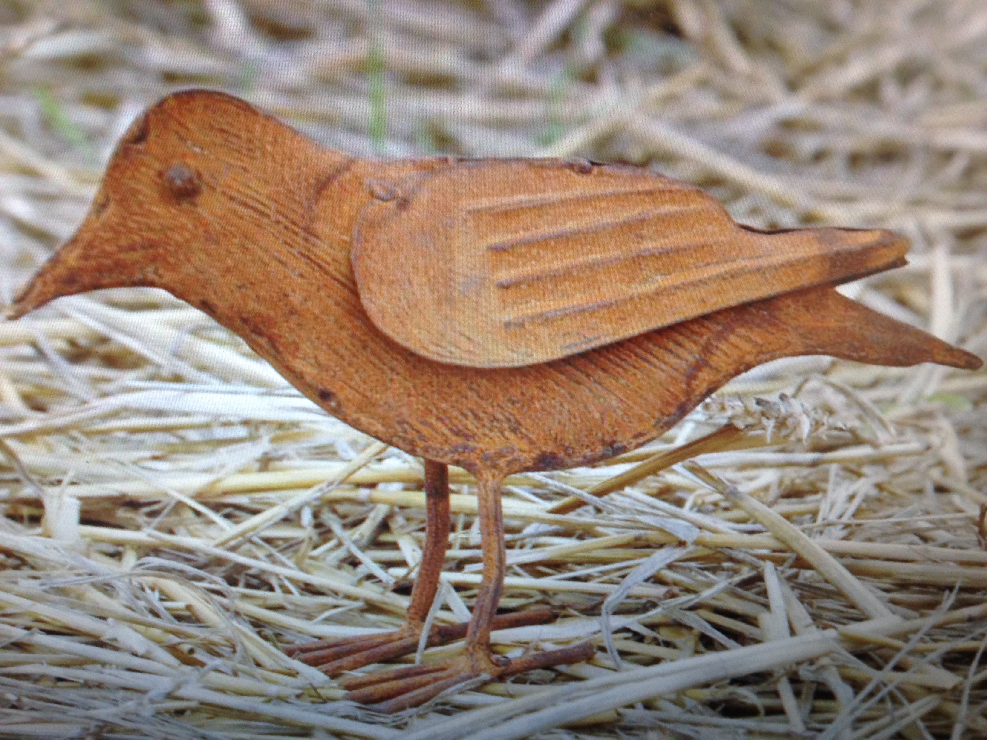 magers&uuml;chtiger Vogel